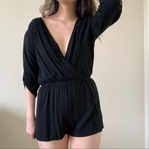 ANGL Black Romper